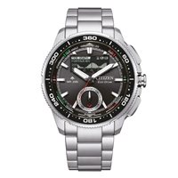 Armbanduhr Citizen Herr Promaster Wave Tracker  in Stahl JV3001-53E